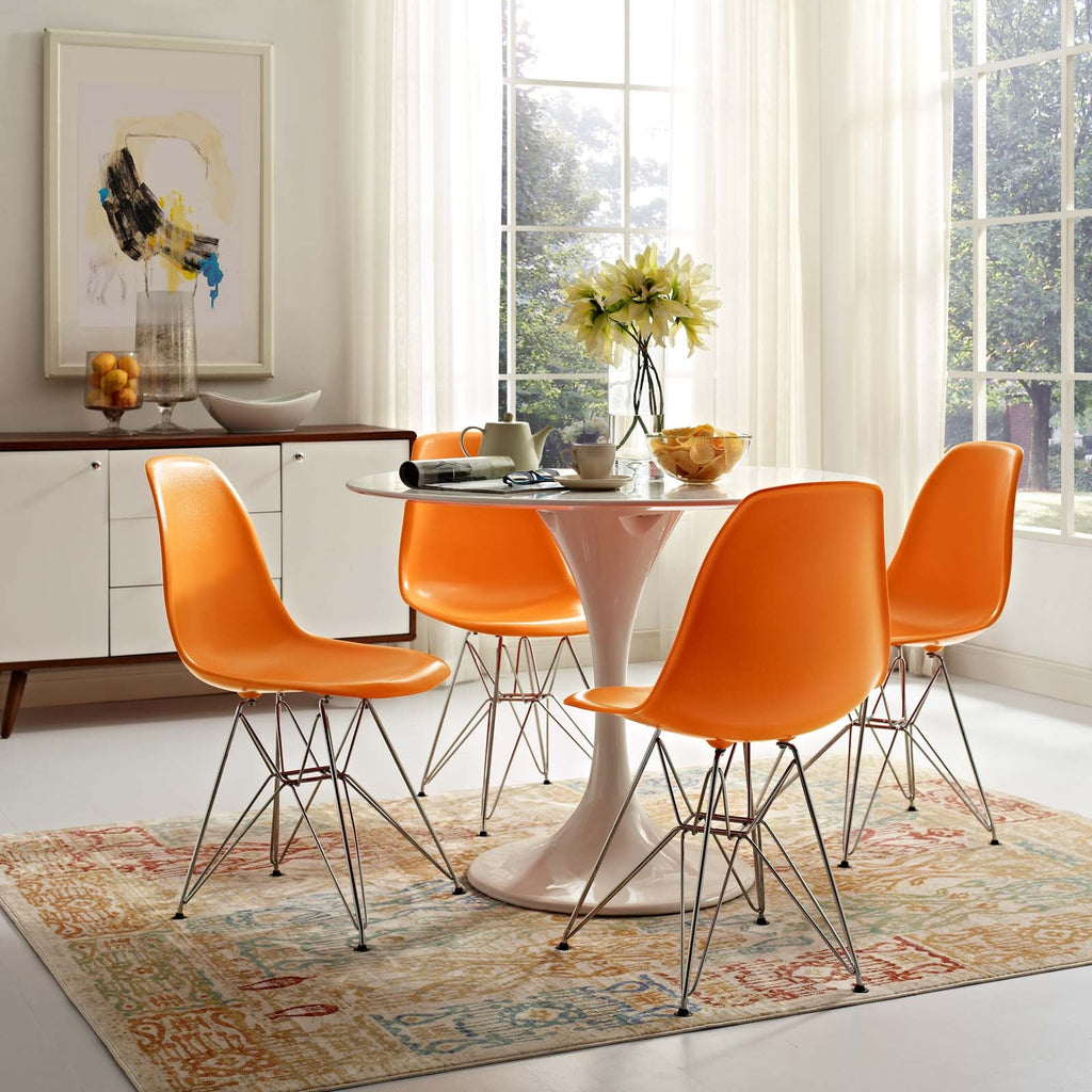 Paris Dining Side Chair in Orange