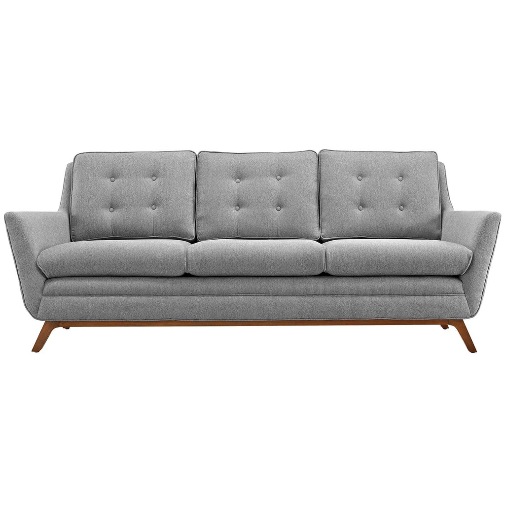 Beguile Upholstered Fabric Sofa in Expectation Gray