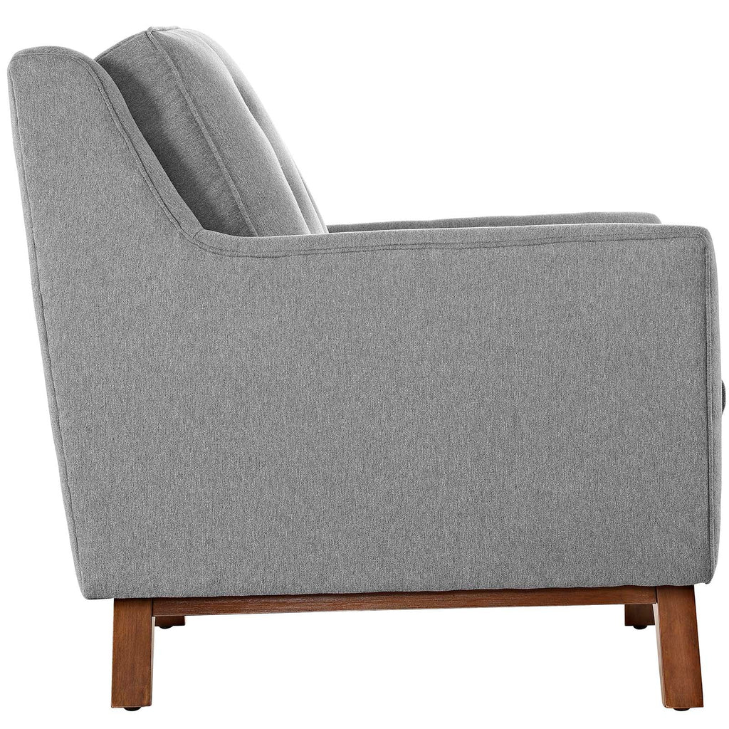 Beguile Upholstered Fabric Sofa in Expectation Gray