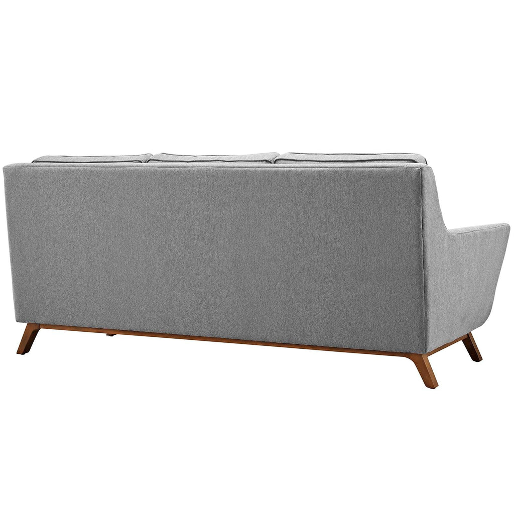 Beguile Upholstered Fabric Sofa in Expectation Gray