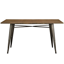 Alacrity 59" Rectangle Wood Dining Table