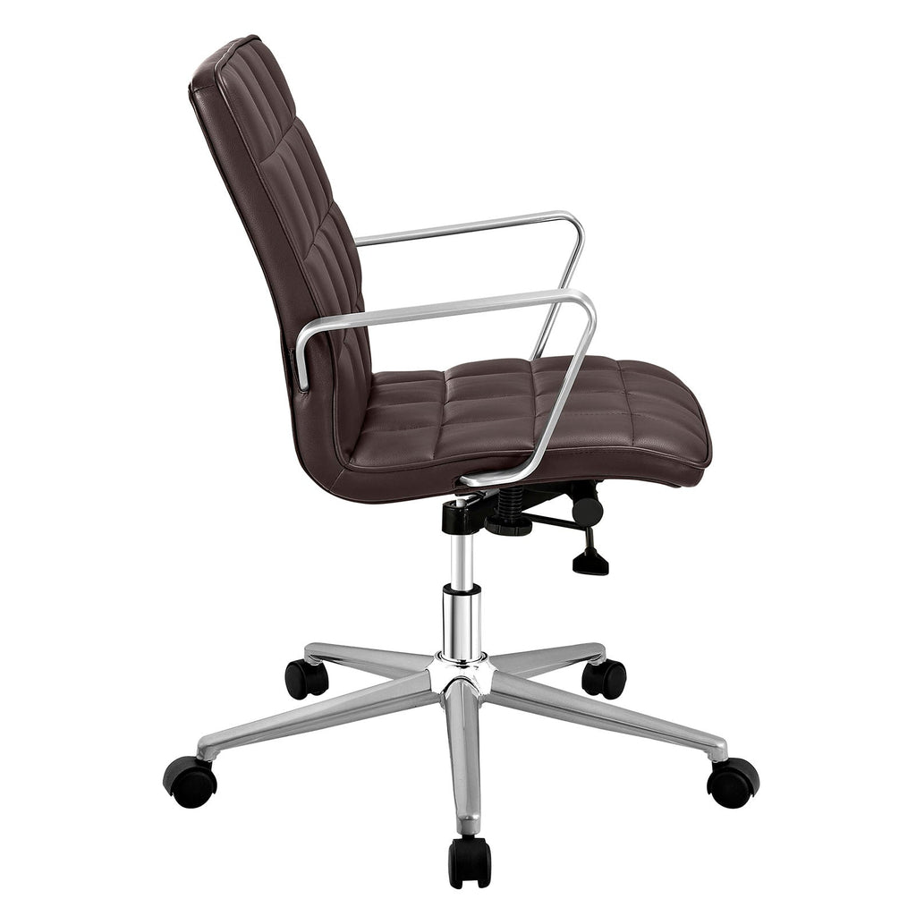 Tile Office Chair in Brown
