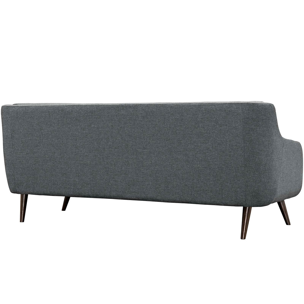 Verve Upholstered Fabric Sofa in Gray