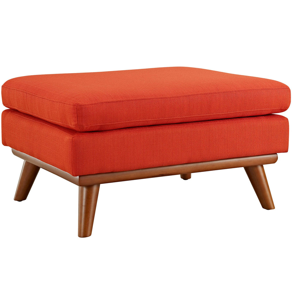 Engage 2 Piece Armchair and Ottoman in Atomic Red