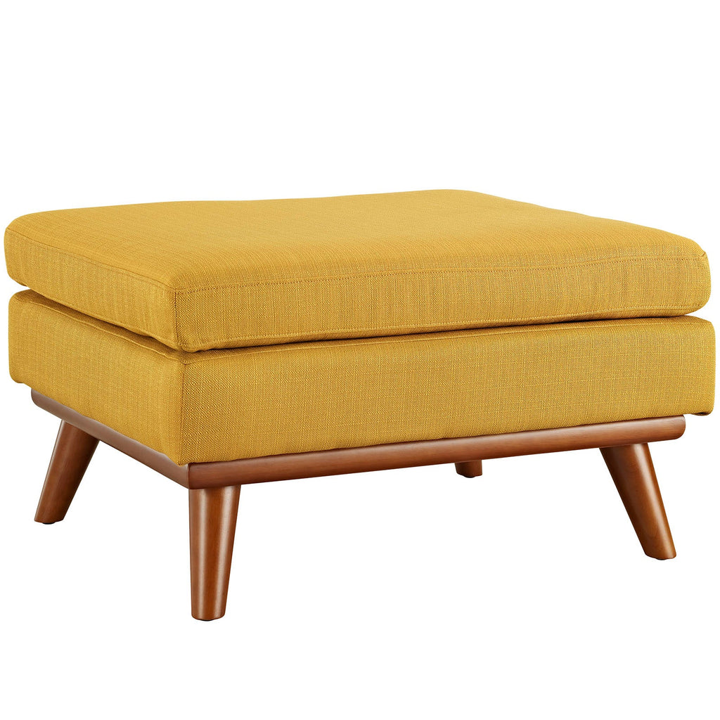 Engage 2 Piece Armchair and Ottoman in Citrus