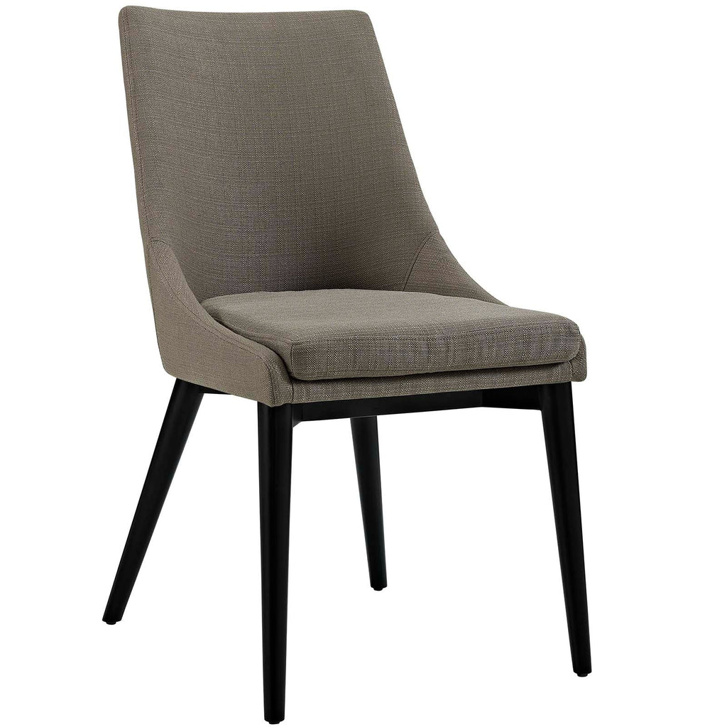 Viscount Fabric Dining Chair in Granite