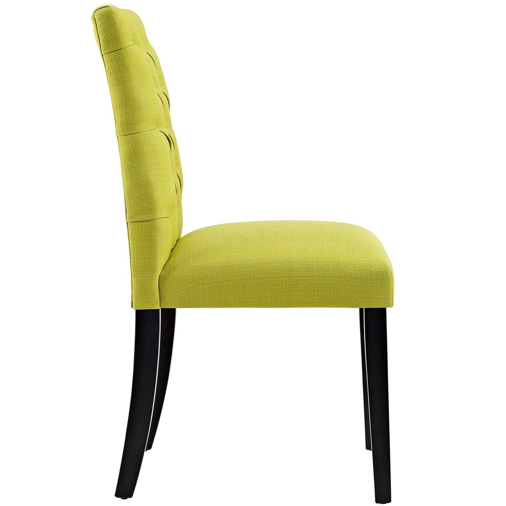 Duchess Fabric Dining Chair in Wheatgrass