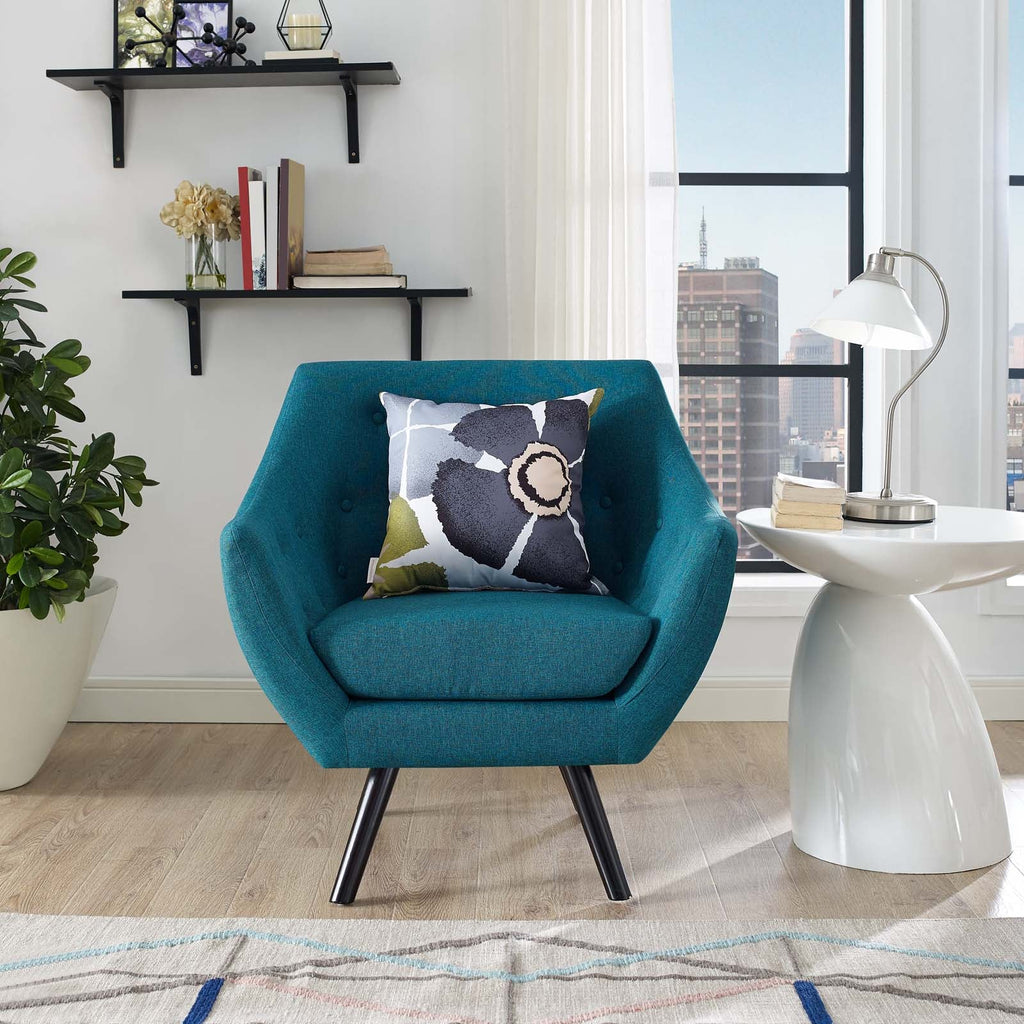 Allegory Armchair in Teal