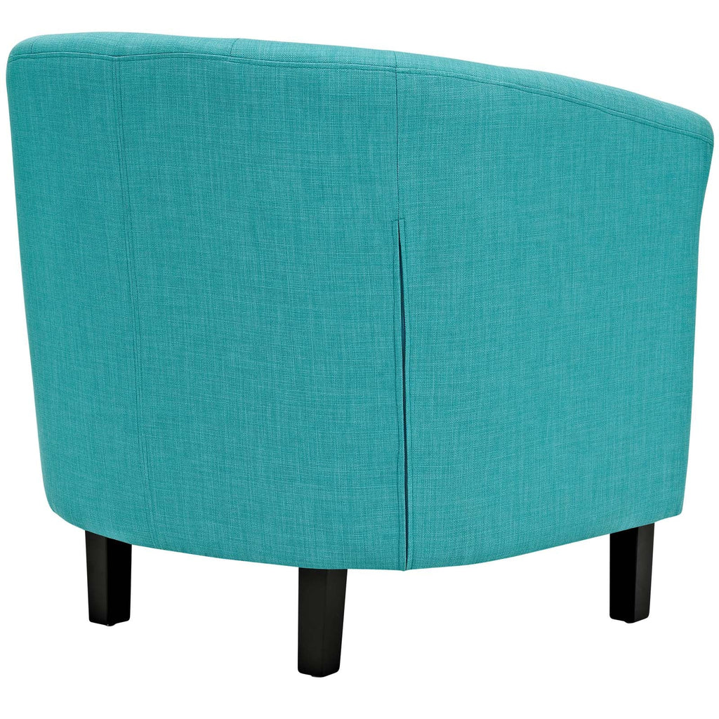 Prospect Upholstered Fabric Armchair in Pure Water