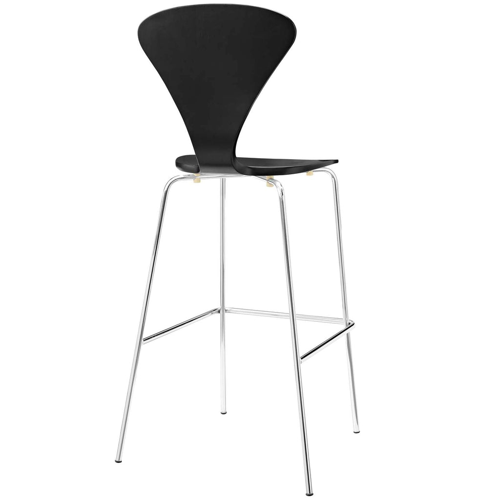 Passage Dining Bar Stool in Black