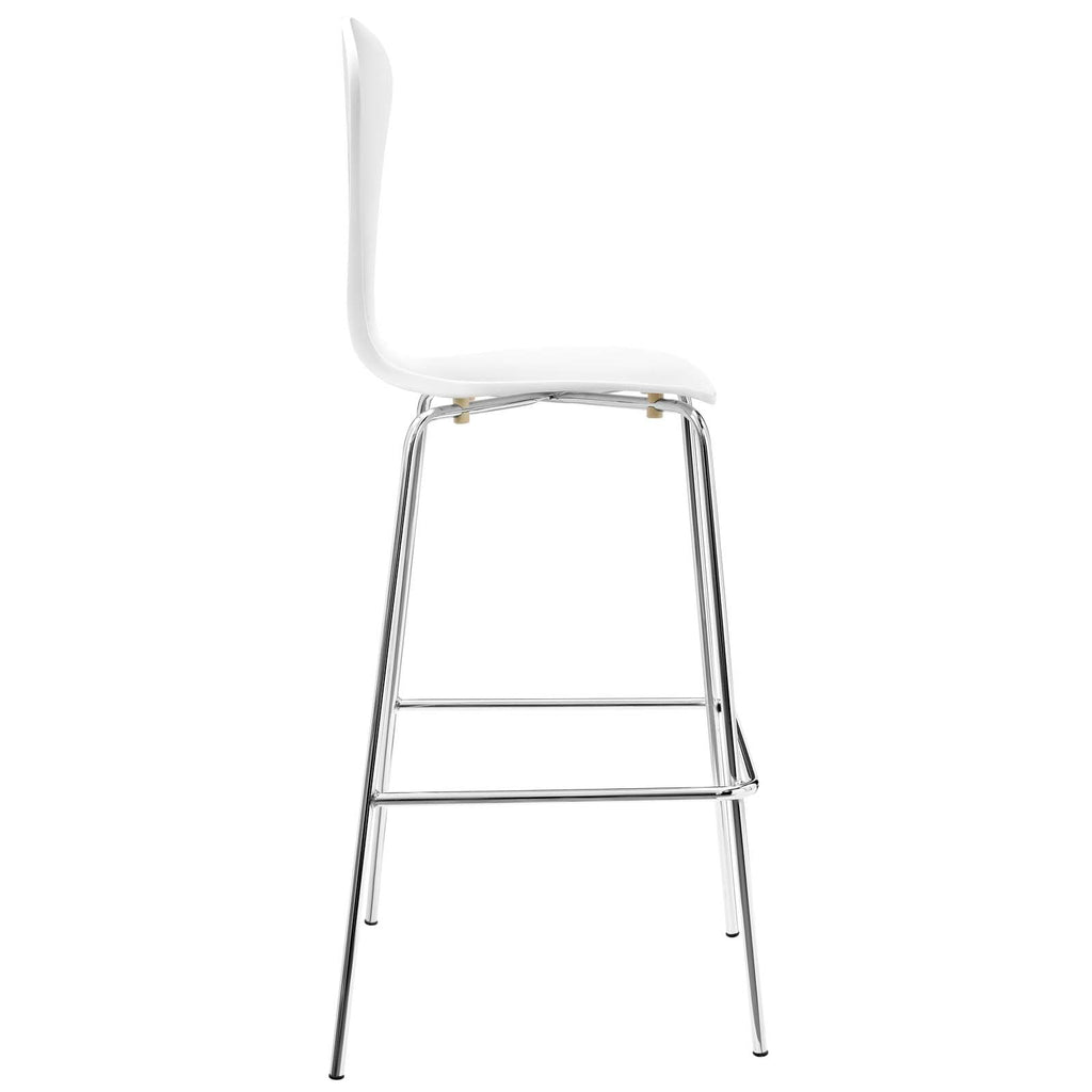 Passage Dining Bar Stool in White