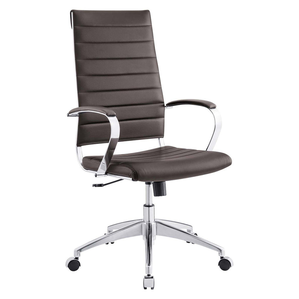 Jive Highback Office Chair in Brown-2