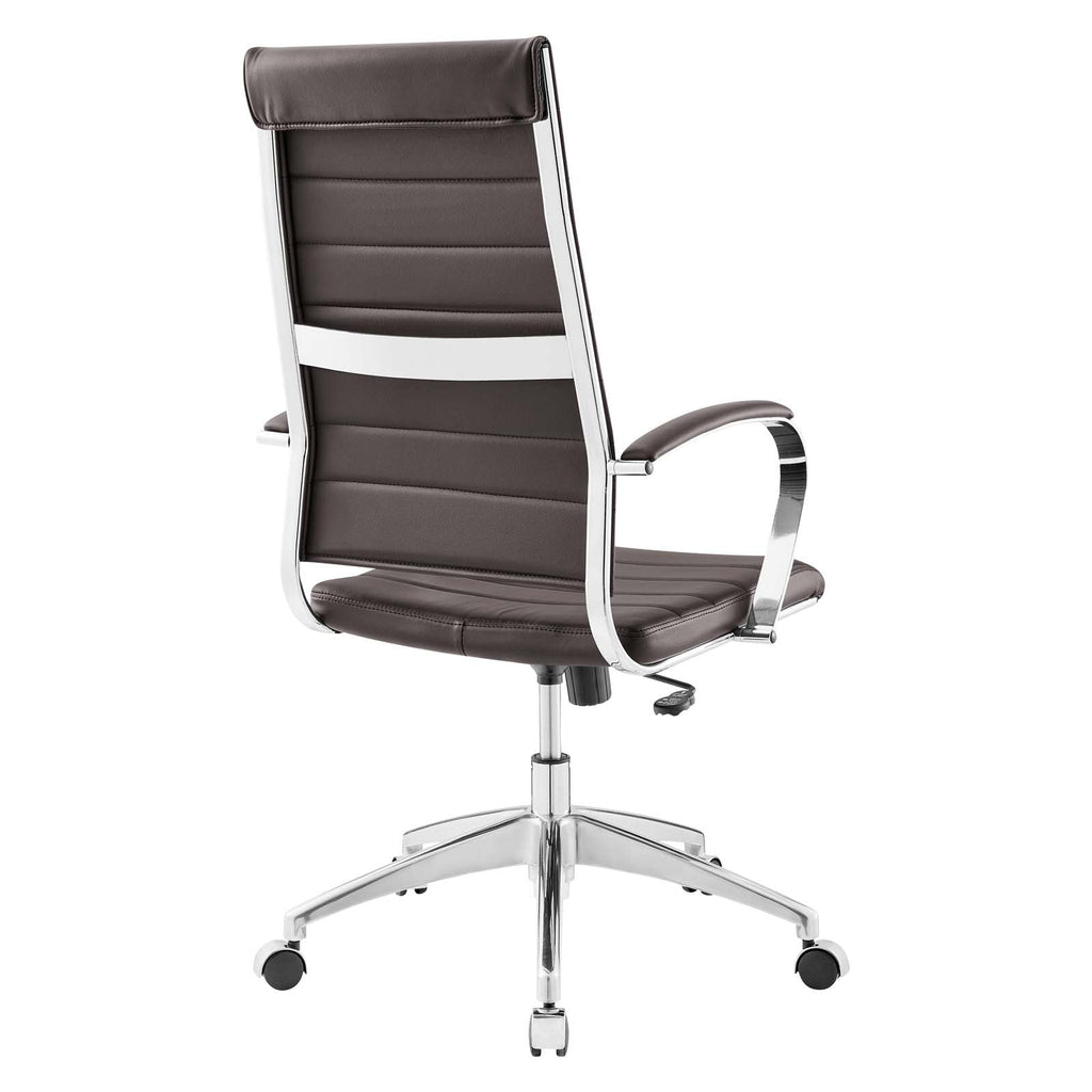 Jive Highback Office Chair in Brown-2