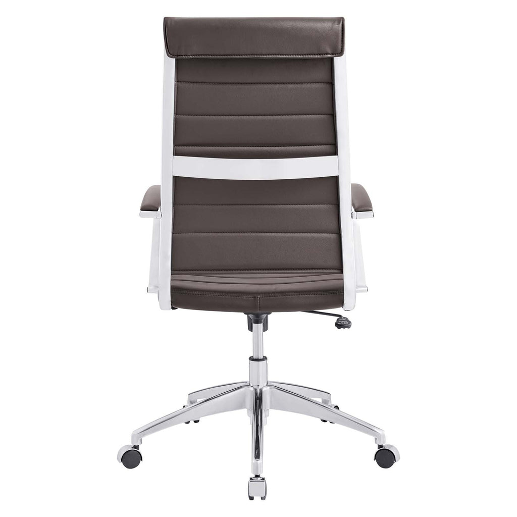 Jive Highback Office Chair in Brown-2