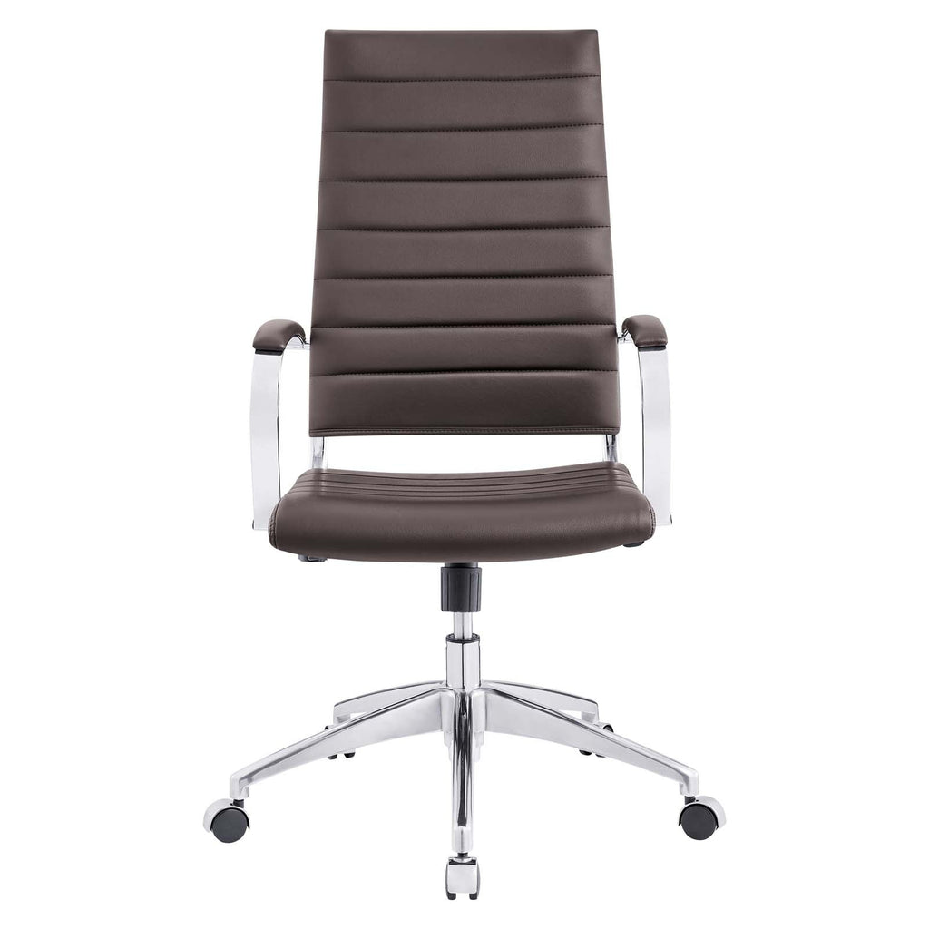 Jive Highback Office Chair in Brown-2