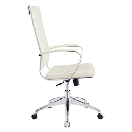 Jive Highback Office Chair in White-2