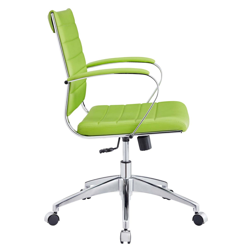 Jive Mid Back Office Chair in Bright Green-2