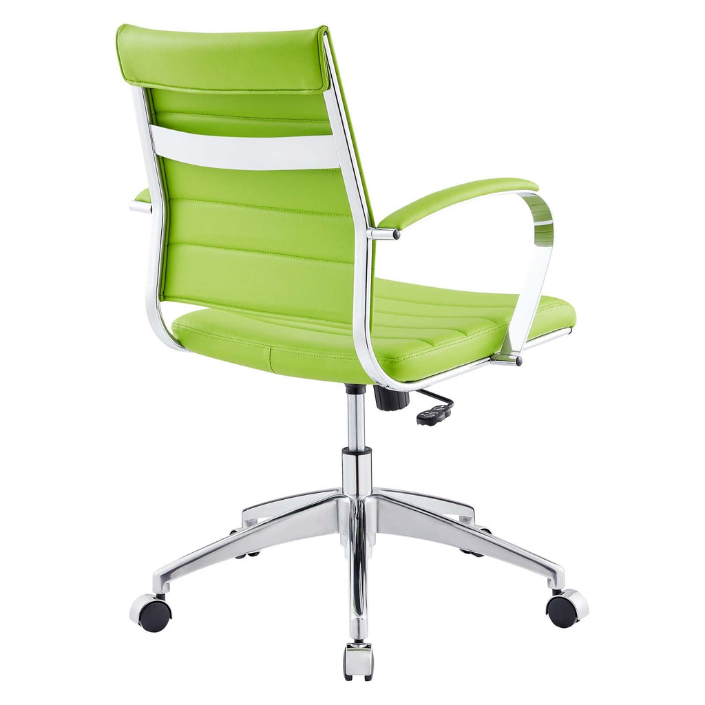 Jive Mid Back Office Chair in Bright Green-2