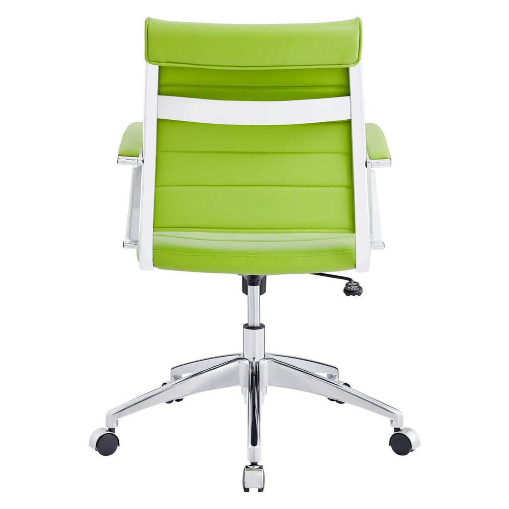 Jive Mid Back Office Chair in Bright Green-2