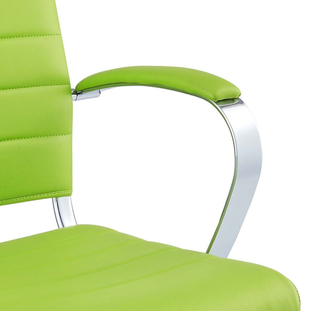 Jive Mid Back Office Chair in Bright Green-2