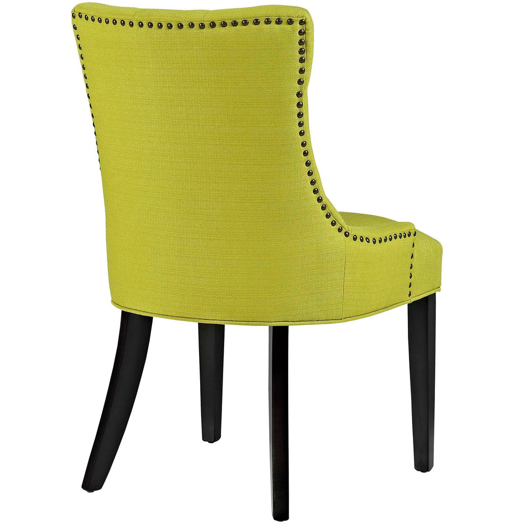 Regent Dining Side Chair Fabric Set of 2 in Wheatgrass