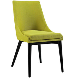 Viscount Dining Side Chair Fabric Set of 2 in Wheatgrass