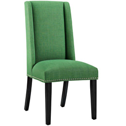 Baron Dining Chair Fabric Set of 2 in Green