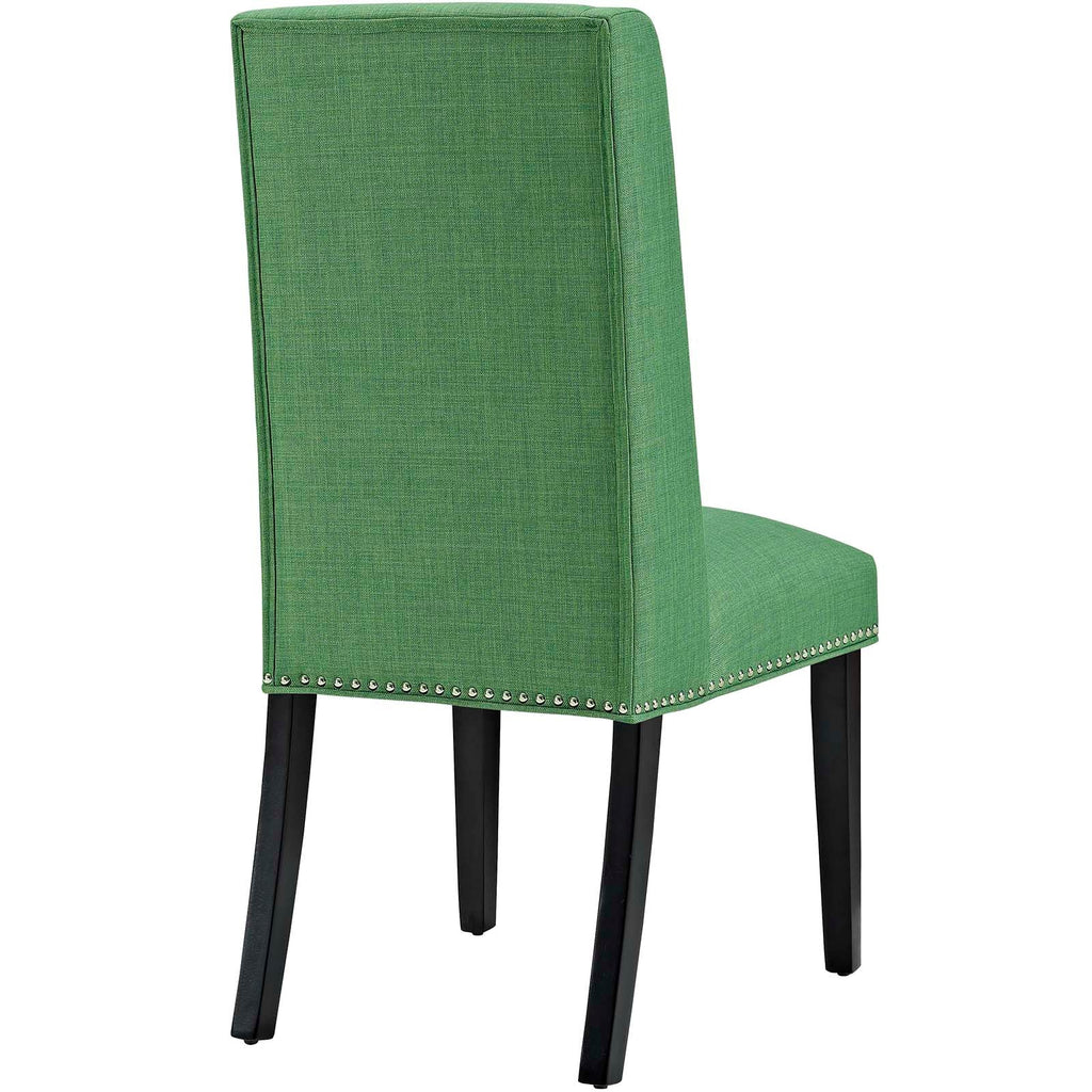 Baron Dining Chair Fabric Set of 2 in Green