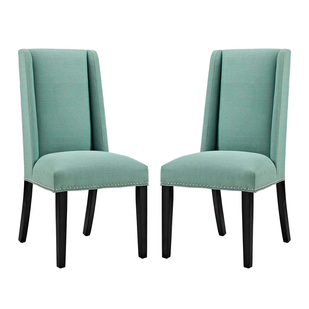 Baron Dining Chair Fabric Set of 2 in Laguna