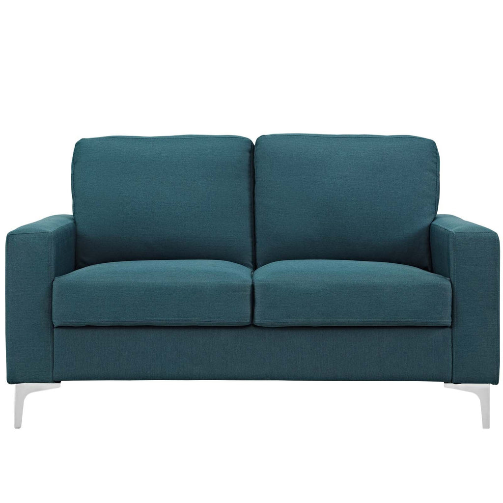 Allure Upholstered Sofa in Blue