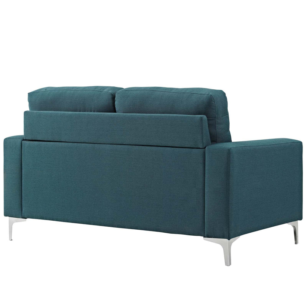 Allure Upholstered Sofa in Blue