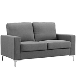 Allure Upholstered Sofa in Gray