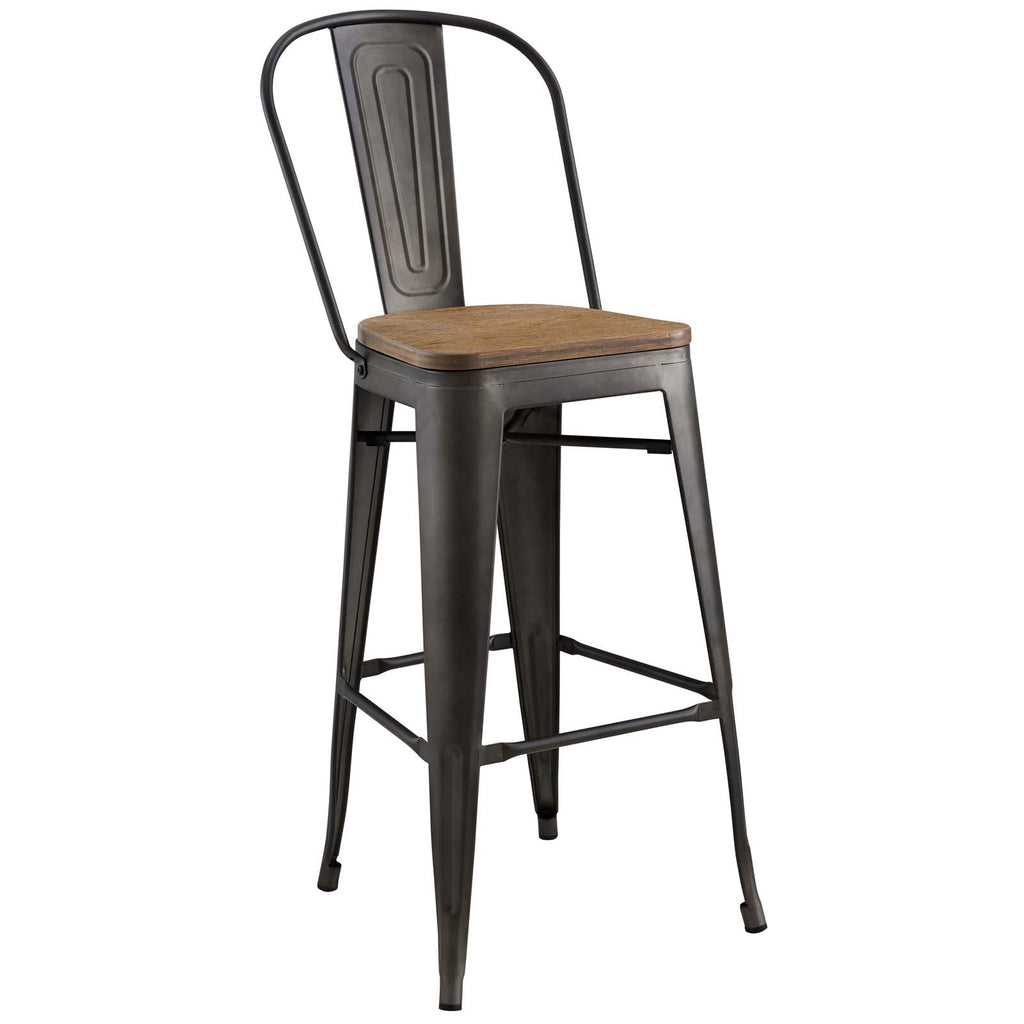 Promenade Bar Stool in Brown-3