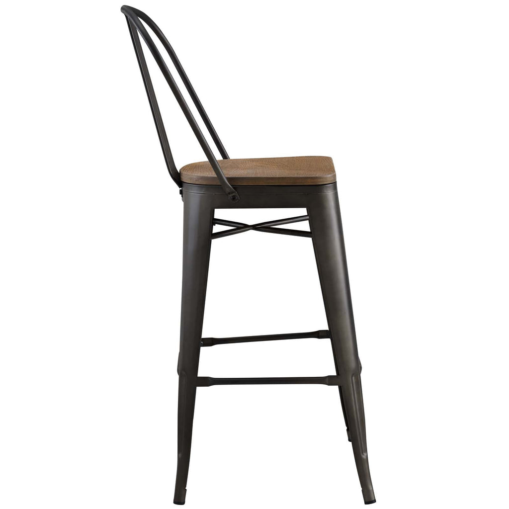 Promenade Bar Stool in Brown-3