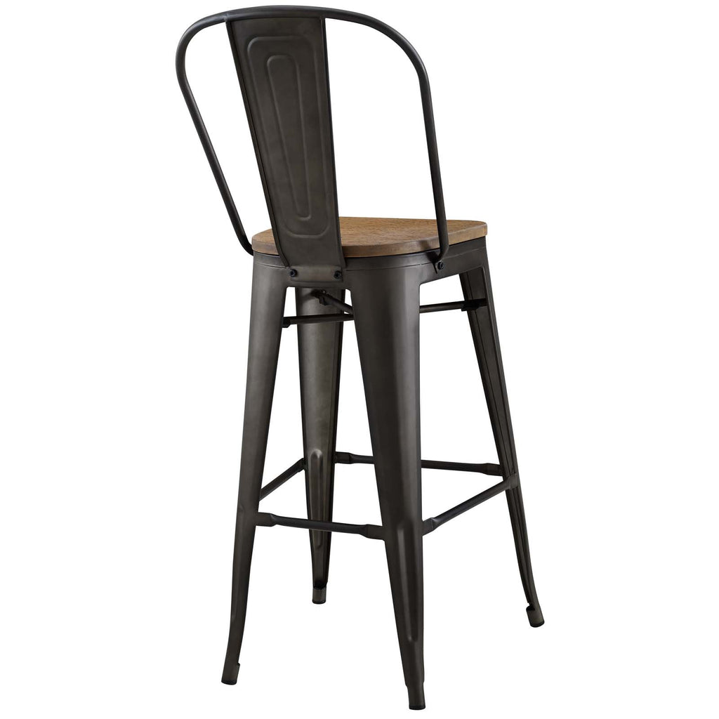 Promenade Bar Stool in Brown-3