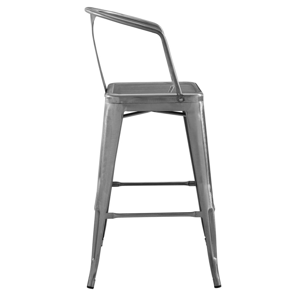 Promenade Bar Stool in Gunmetal-3