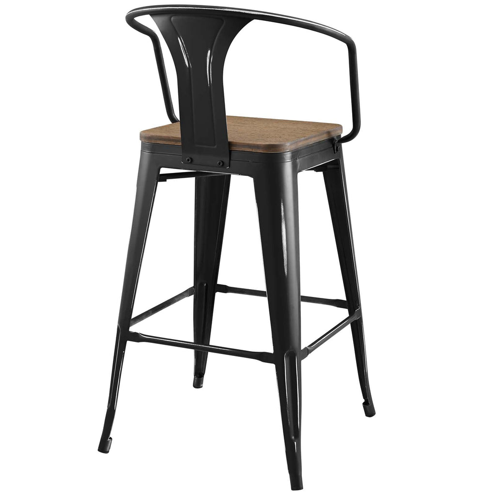 Promenade Bar Stool in Black-2