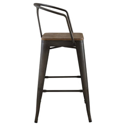 Promenade Bar Stool in Brown-2