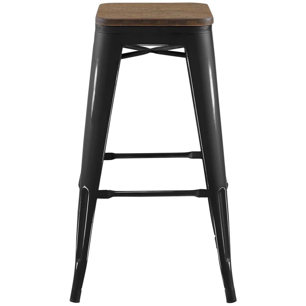 Promenade Bar Stool in Black-1