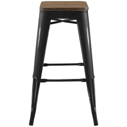 Promenade Bar Stool in Black-1