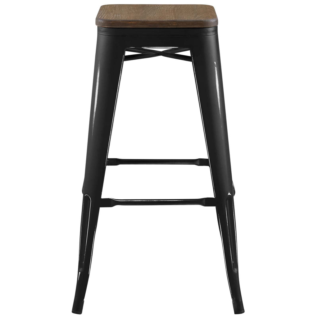 Promenade Bar Stool in Black-1