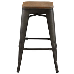 Promenade Counter Stool in Brown