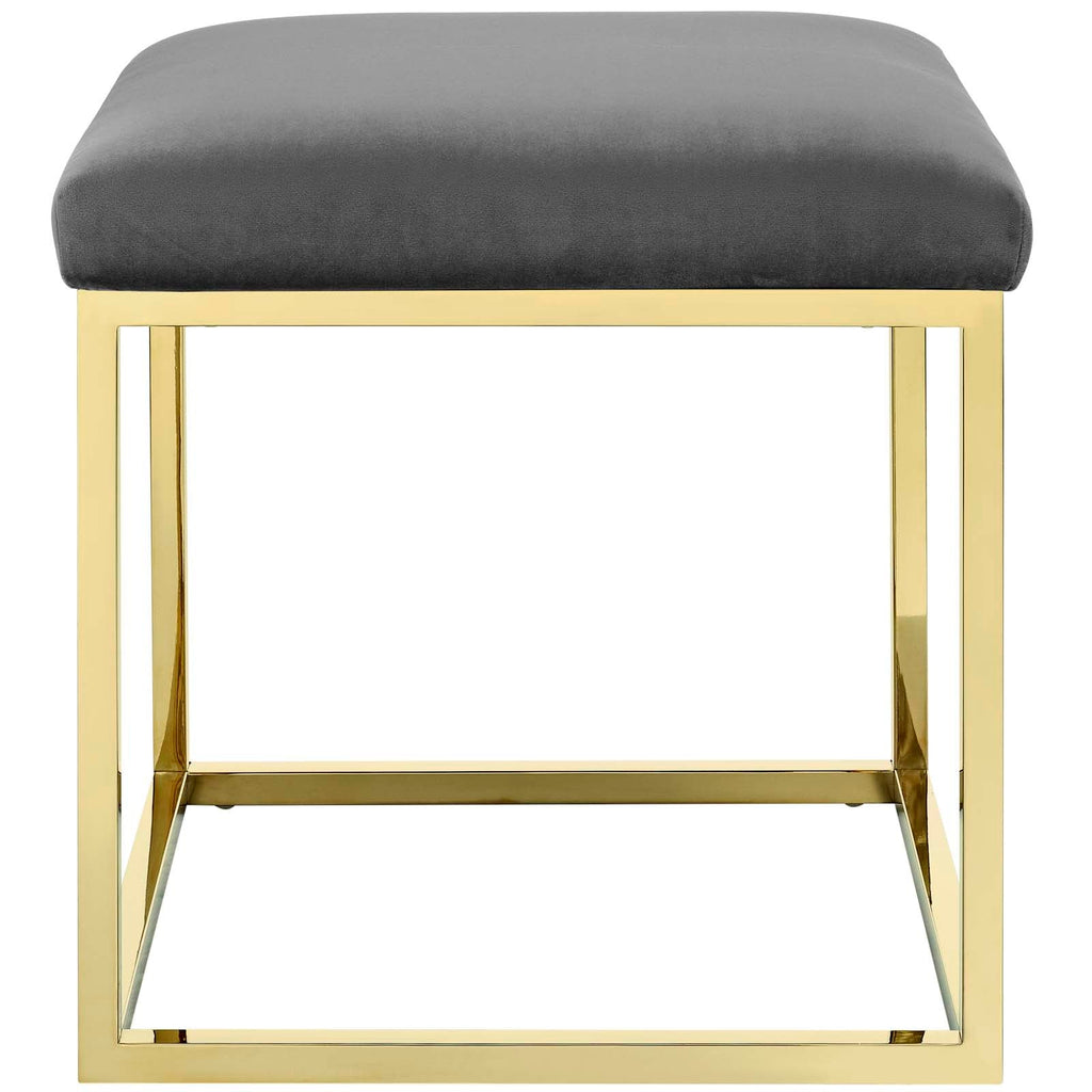 Anticipate Ottoman in Gold Gray