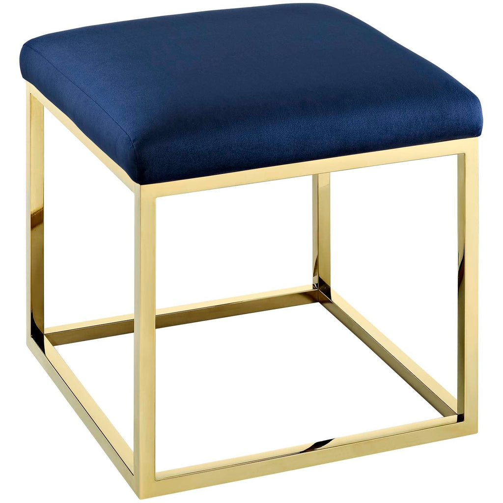 Anticipate Ottoman in Gold Navy