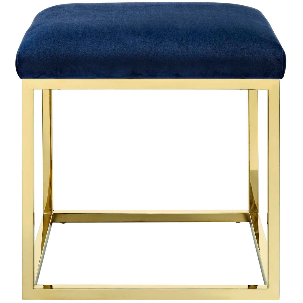 Anticipate Ottoman in Gold Navy