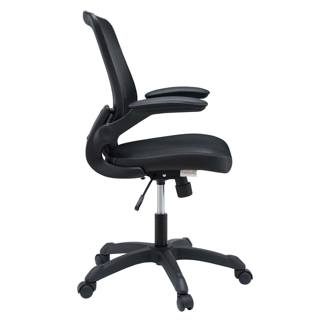 Veer Vinyl Office Chair in Black