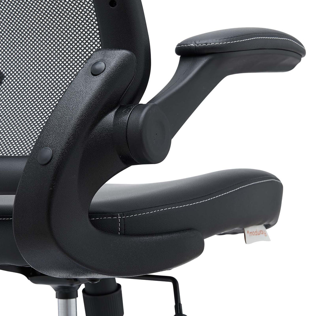 Veer Vinyl Office Chair in Black