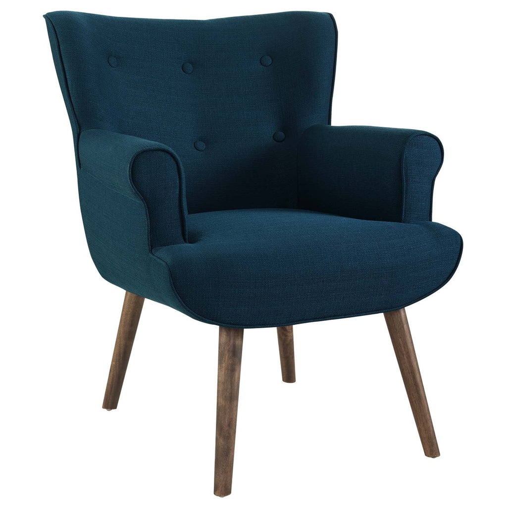 Cloud Upholstered Armchair in Azure