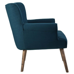 Cloud Upholstered Armchair in Azure