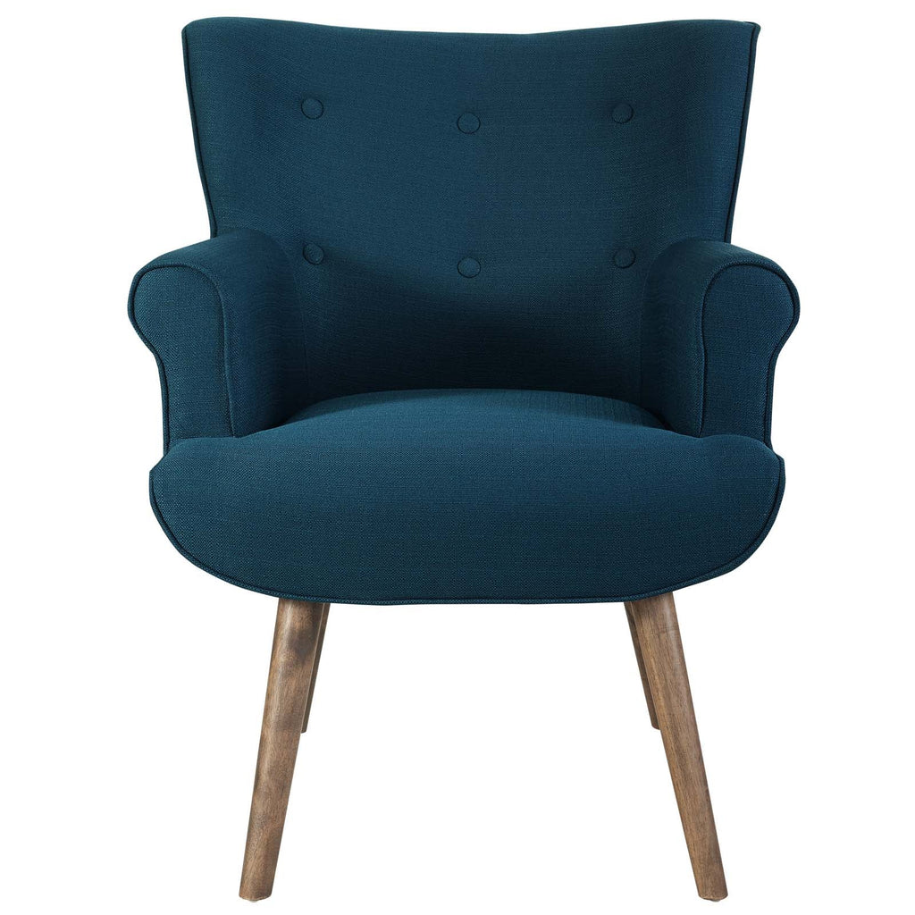 Cloud Upholstered Armchair in Azure